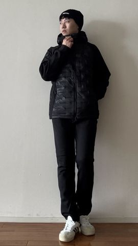 MEN'S HYBRID DOWN PARKA（メンズ ハイブリッド ダウンパーカ