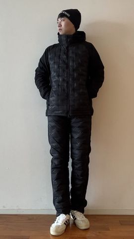MEN'S HYBRID DOWN PARKA（メンズ ハイブリッド ダウンパーカ