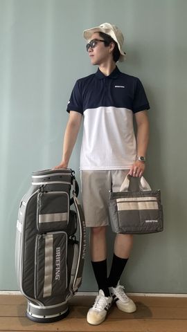 メンズウェア BRIEFING Eyevol NYLON GLASSHOLD WIDE HAT BRIEFING GOLF × Eyevol コラボレーション