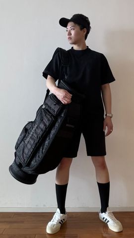 CE MEN'S BIAS LOGO JQ HIGHNECK（リラックスフィット）（CE