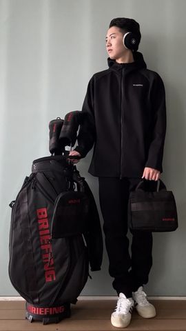 BRIEFING 3D LOGO PARKA （GRAY／M） MEN'S WARM 3D LOGO PARKA（メンズ ウォーム 3Dロゴパーカー