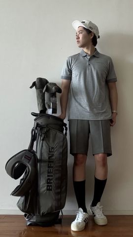 MEN'S BG FLAG POLO（メンズBGフラッグポロ（ポロシャツ