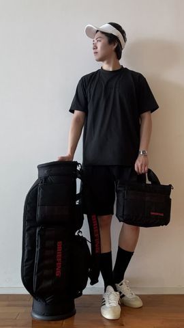 MEN'S MINI 3D LOGO HIGHNECK （リラックスフィット）（メンズ