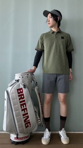 CE MEN'S BIAS LOGO JQ POLO （リラックスフィット）（CEメンズ