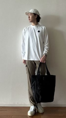 CE MEN'S BIAS LOGO JQ LS HIGHNECK RF（CE メンズ バイアス ロゴ JQ