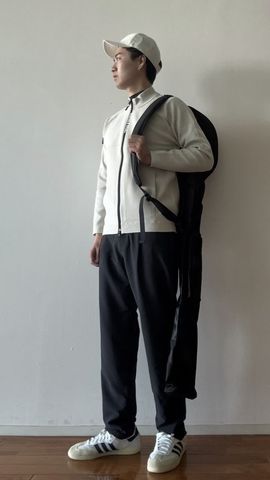 メンズウェア BRIEFING WINDBLOCK BOUCLE KNIT BLOUSON MEN'S WR KNIT BLOUSON（メンズ WR ニットブルゾン）（BRG253M30