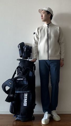 メンズウェア BRIEFING WINDBLOCK BOUCLE KNIT BLOUSON MEN'S WR KNIT BLOUSON（メンズ WR ニットブルゾン）（BRG253M30