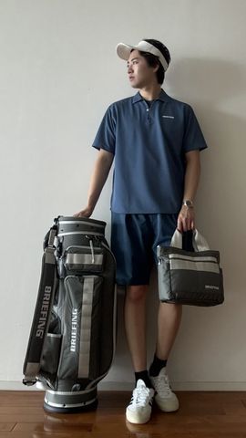 ブリーフィング　FD MEN’S OPEN COLLAR SHIRT FD MEN'S OPEN COLLAR SHIRT RF（FD メンズオープンカラーシャツ