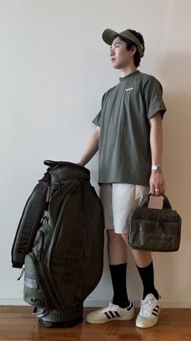 MEN’S LOGO LINE HIGHNECK （リラックスフィット） MEN'S LOGO LINE HIGHNECK （リラックスフィット）（メンズロゴ