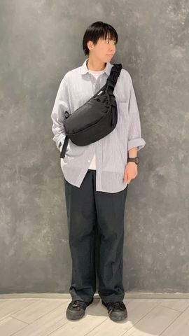 HOBOHIFU Sサイズ HOBO BAG WIDE（Sサイズ）（ホーボーバッグワイド（Sサイズ）（ミニ