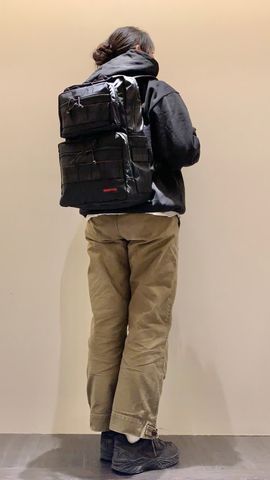 新品 BRIEFING 正規品 FAKE LAYERED PAKA ホワイト