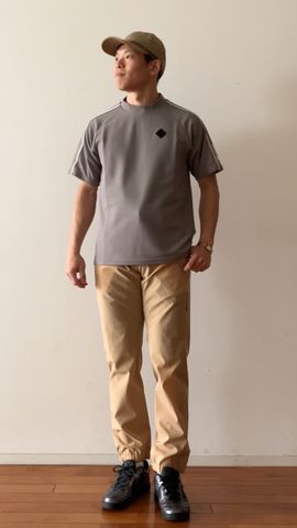 MEN'S LINE HIGHNECK（リラックスフィット）（メンズ ラインハイネック
