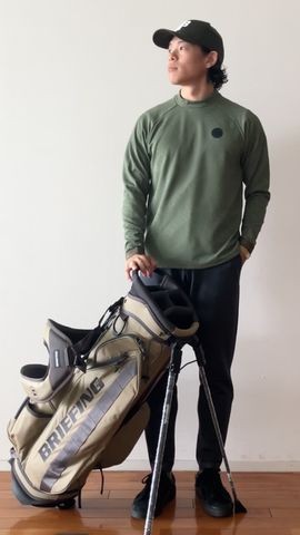 CE MEN'S BIAS LOGO JQ LS HIGHNECK RF（CE メンズ バイアス ロゴ JQ