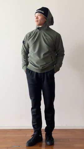 MEN'S STORMFLEECE BACK DOTS HOODIE（メンズ ストームフリース バック