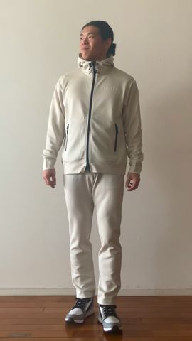 MEN'S STITCHED 3D LOGO PARKA（メンズ ステッチド 3Dロゴパーカー