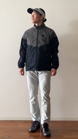 MEN'S BI-COLOR WIND BLOUSON（メンズ バイカラー ウィンドブルゾン
