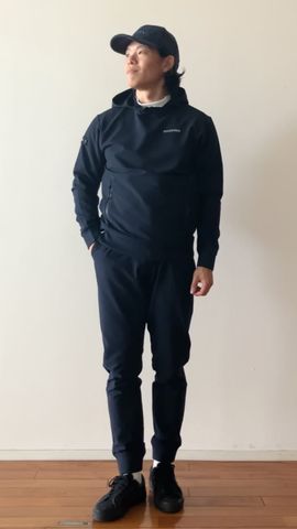 BRIEFING メンズスエードフーディー BRIEFING メンズスエードフーディー BRIEFING - MENS SUEDE HOODIE