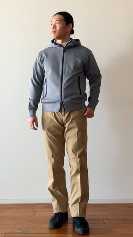MEN'S STITCHED 3D LOGO PARKA（メンズ ステッチド 3Dロゴパーカー