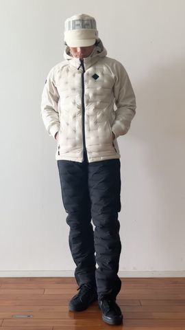 BRIEFING ハイブリッドダウンパーカーMENS M BRIEFING - MS HYBRID DOWN PARKA / ブランドロゴ ハイブリッド