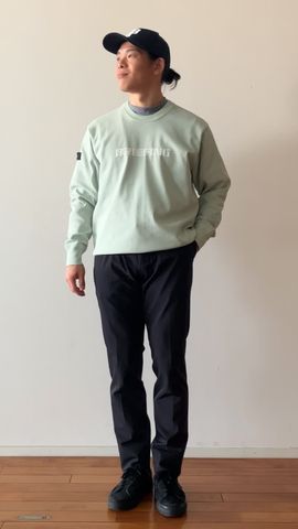 最終お値下げ♡新品♡BRIEFING WR CREWNECK KNIT MEN'S WR CREWNECK KNIT（メンズ WR クルーネックニット）（BRG261M14
