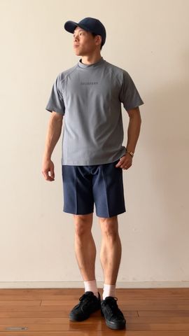 MEN'S SLAB TAPED SHORT PANTS（メンズ スラブ テープド ショート
