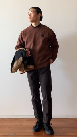 MEN'S WOOL BOA VEST（メンズ ウールボアベスト（ボア・フリース