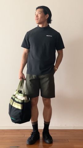 MEN'S DRY PILE HIGHNECK （リラックスフィット）（メンズドライパイル