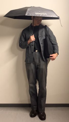 BRIEFING×HUS AW COMPACT UMBRELLA（ブリーフィング×ハス AWコンパクト