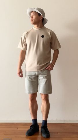 MEN'S MESH 5-POCKETS SHORT PANTS（メンズ メッシュ 5-ポケット