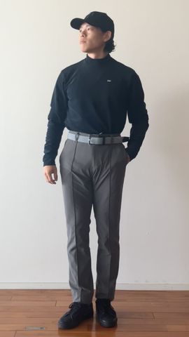 新品 今季 ブリーフィング STRETCH NYLON CREASE PANTS CL MEN'S WR NYLON CREASED PANTS（CL メンズウォーターRナイロン