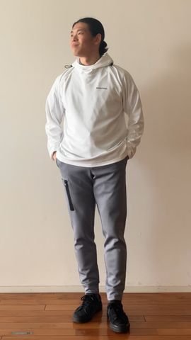 MEN'S STITCHED 3D LOGO CARGO JOGGER PANTS（メンズ ステッチド 3D