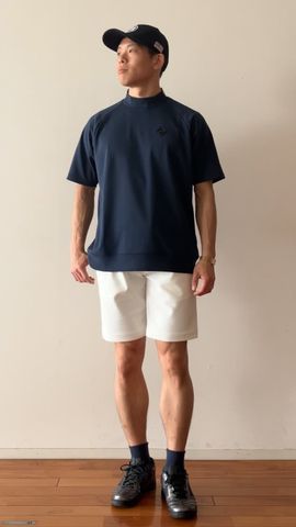 MEN'S NECK LOGO HIGHNECK （リラックスフィット）（メンズ ネックロゴ