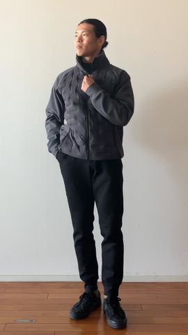 MEN'S HYBRID DOWN PARKA（メンズ ハイブリッド ダウンパーカ