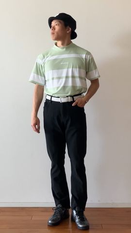 MEN'S NYLON CORDUROY 5-POCKETS PANTS（メンズ ナイロン コーデュロイ