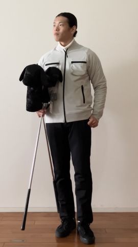 MEN'S BOUCLE YARN TURTLENECK KNIT（メンズ ブークレーヤン