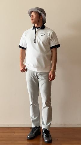 MEN'S NYLON CORDUROY 5-POCKETS PANTS（メンズ ナイロン コーデュロイ