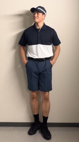 MEN'S BI-COLOR POLO（メンズ バイカラー ポロ（ポロシャツ）（半袖