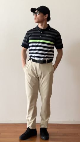 BRIEFING ボーダー　ポロシャツ　M 楽天市場】BRIEFING GOLF ブリーフィングゴルフ MENS STRIPE