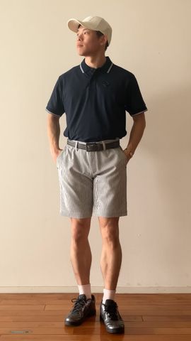 MEN'S SEERSUCKER SHORT PANTS（メンズ シアサッカー ショートパンツ