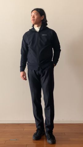 MEN'S STORMFLEECE BACK DOTS PARKA（メンズ ストームフリース バック