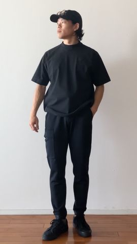 メンズウェア BRIEFING LA MS LOGO RIB HIGHNECK RF LA MEN'S LOGO RIB HIGHNECK RF（LA メンズロゴリブハイネック