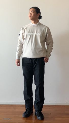 MEN'S WR CREWNECK KNIT（メンズ WR クルーネックニット）（BRG261M14