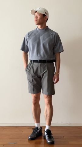 MEN'S SHADOW LOGO JQ HIGHNECK （リラックスフィット）（メンズ
