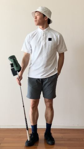 CE MEN'S BIAS LOGO JQ POLO （リラックスフィット）（CEメンズ