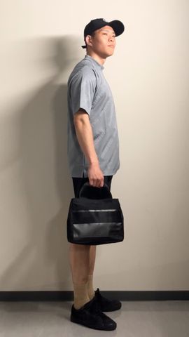 MEN'S SHADOW LOGO JQ HIGHNECK （リラックスフィット）（メンズ