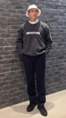 BRIEFING スラックス スタッフコーディネート