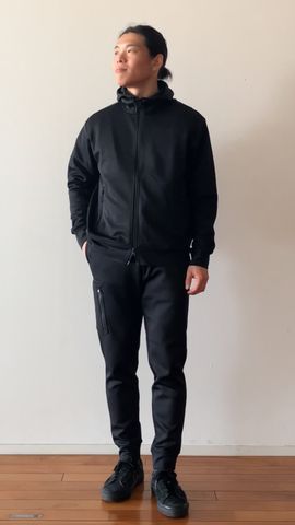 MEN'S STITCHED 3D LOGO PARKA（メンズ ステッチド 3Dロゴパーカー