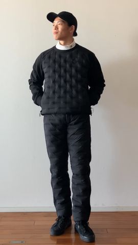 MEN'S HYBRID DOWN PANTS（メンズ ハイブリッド ダウンパンツ（ロング