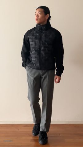 MEN'S HYBRID DOWN PARKA（メンズ ハイブリッド ダウンパーカ