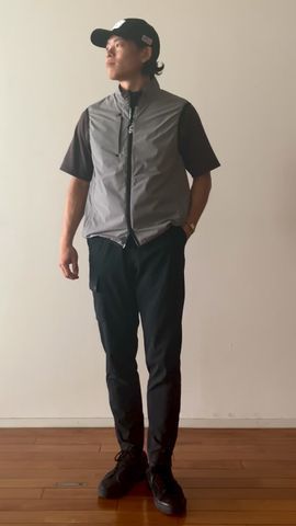 MEN'S POCKETABLE WIND VEST（メンズ ポケッタブルウィンド